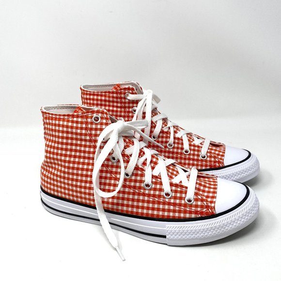 Converse Shoes - Converse CTAS High Top Sneaker Red White Canvas W